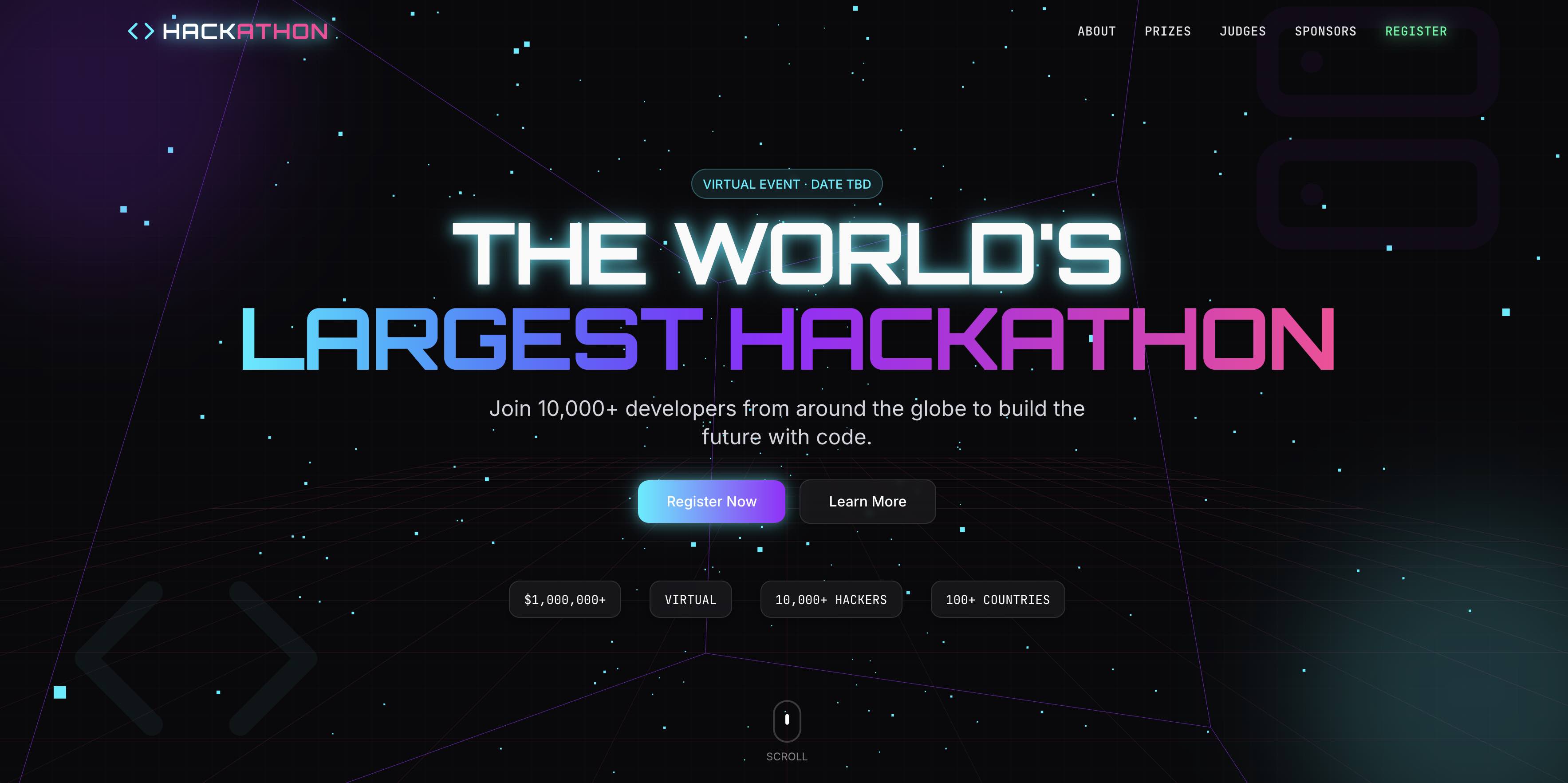 Hackathon Website Template